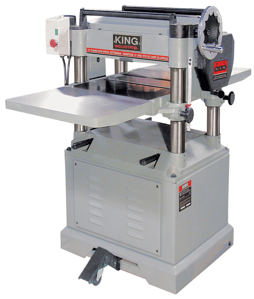 KING CANADA 15" Planer w/ Spiral Cutterhead No. KC-390FX