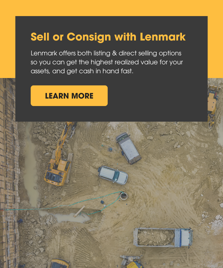 Sell or consign new & used industrial equipment with lenmark industries 