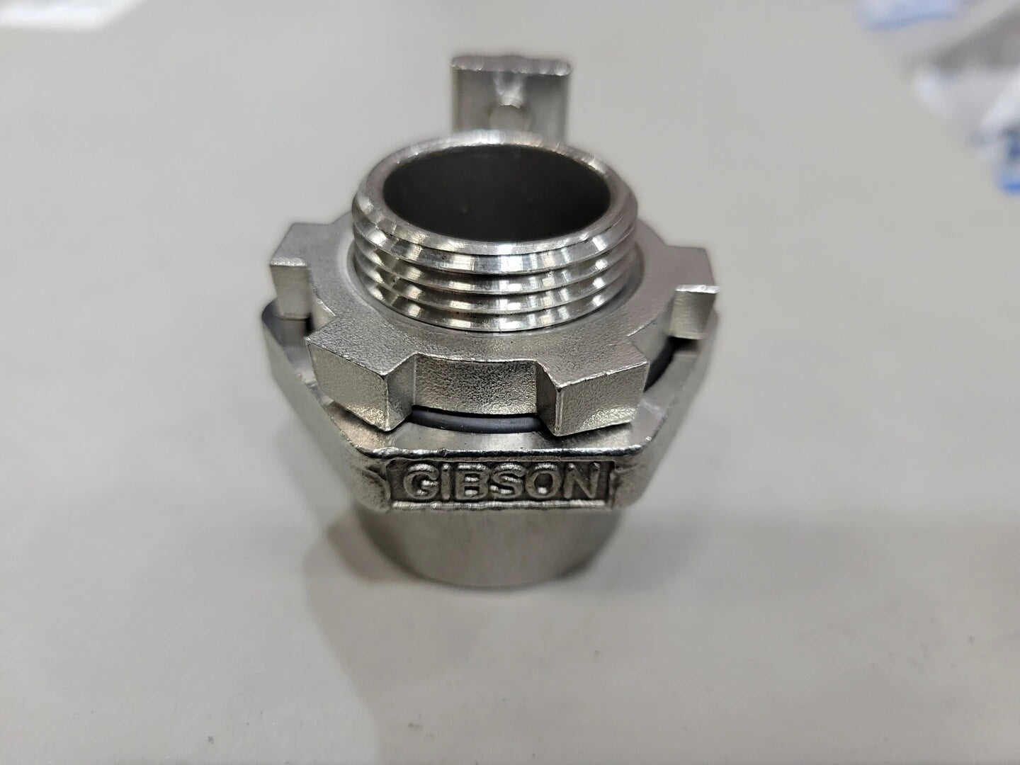 GIBSON STAINLESS 1" CF8M/316 Stainless Steel Grounding Hub 7250GHUB