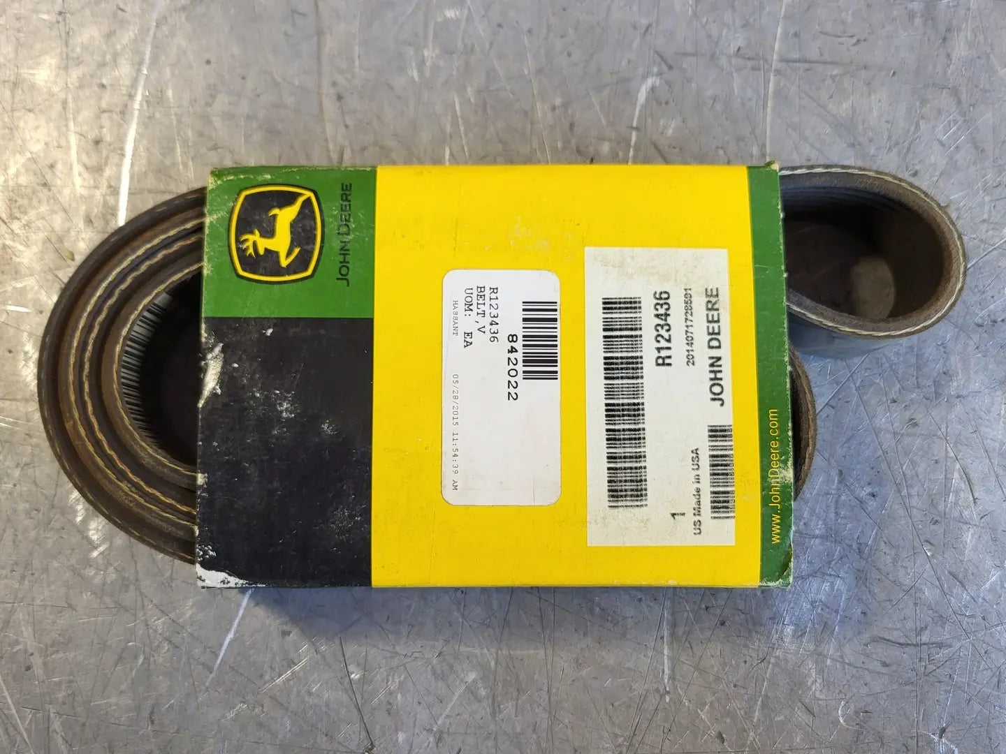D&D Replacement Belt Fits JOHN DEERE R123432 - Foto 2