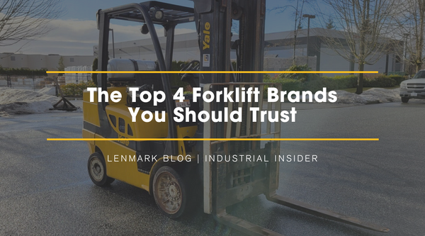 the top 4 forklift brands you should trust lenmark industries