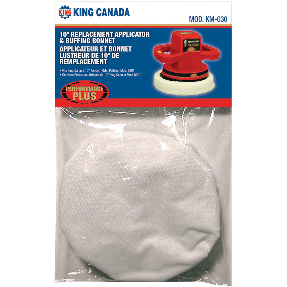 KING CANADA Performance Plus Applicator & Buffing Bonnet Kit No. KM-030