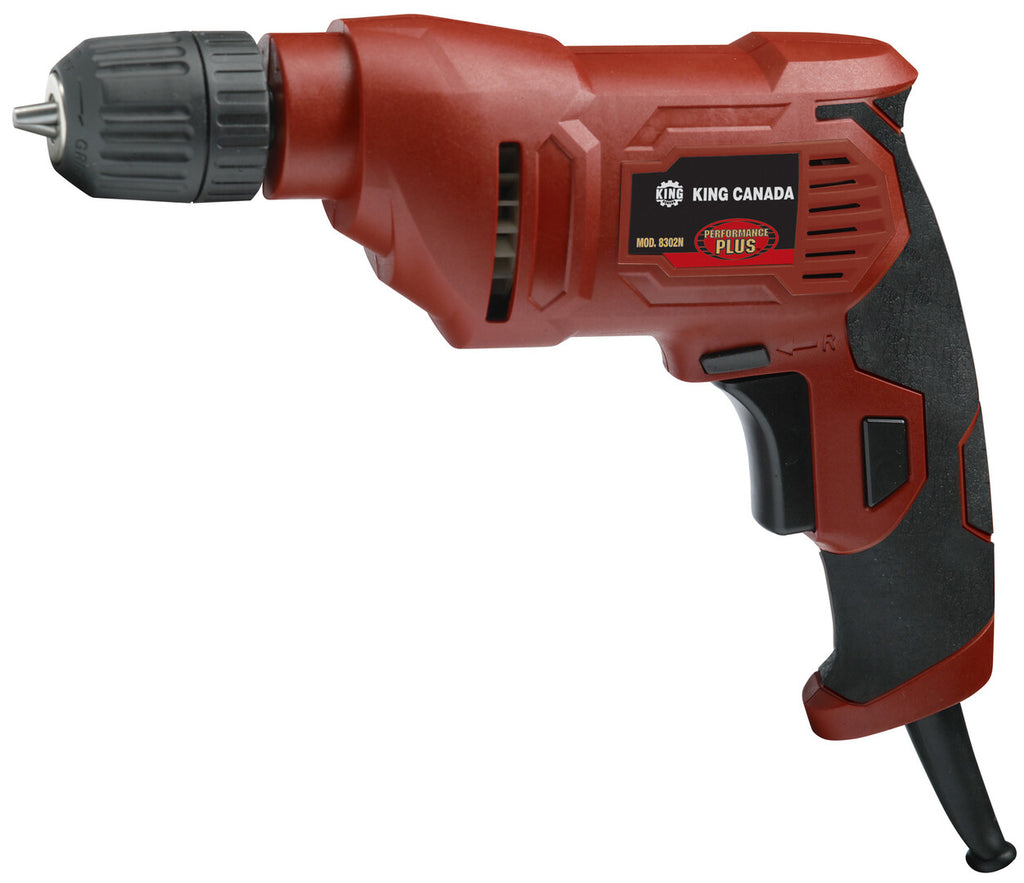 KING CANADA Performance Plus 3/8" Electric Drill No. 8302N