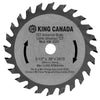 KING CANADA Performance Plus 3-1/2" Universal TCT Blade No. KW-3501