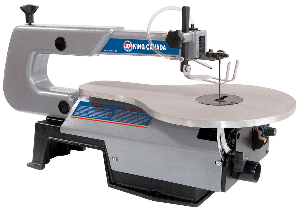 KING CANADA 16" Variable Speed Scroll Saw No. KC-163SSC-V-6