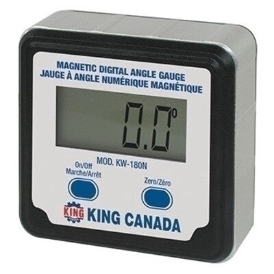 KING CANADA Magnetic Digital Angle Gauge No.	KW-180N