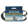KING CANADA 3 pc. 1" x 30" 80 Grit Wood Sanding Belt Kit No. SB-130-K-80