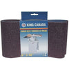 KING CANADA 2 pc. 6" x 48" 100 Grit Wood Sanding Belts Kit No. SB-648-K-100