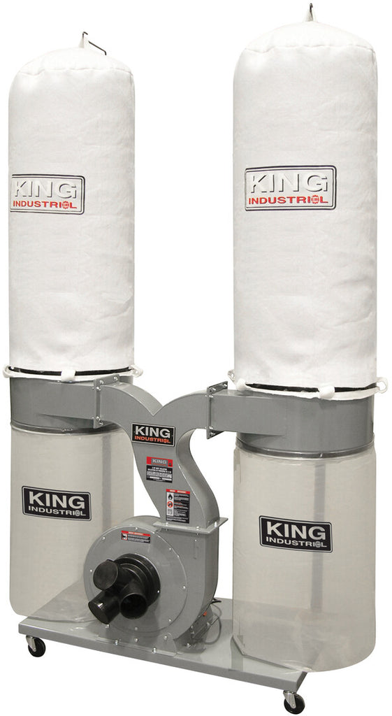 KING CANADA 3 HP 2280 CFM Dust Collector No. KC-4045C 