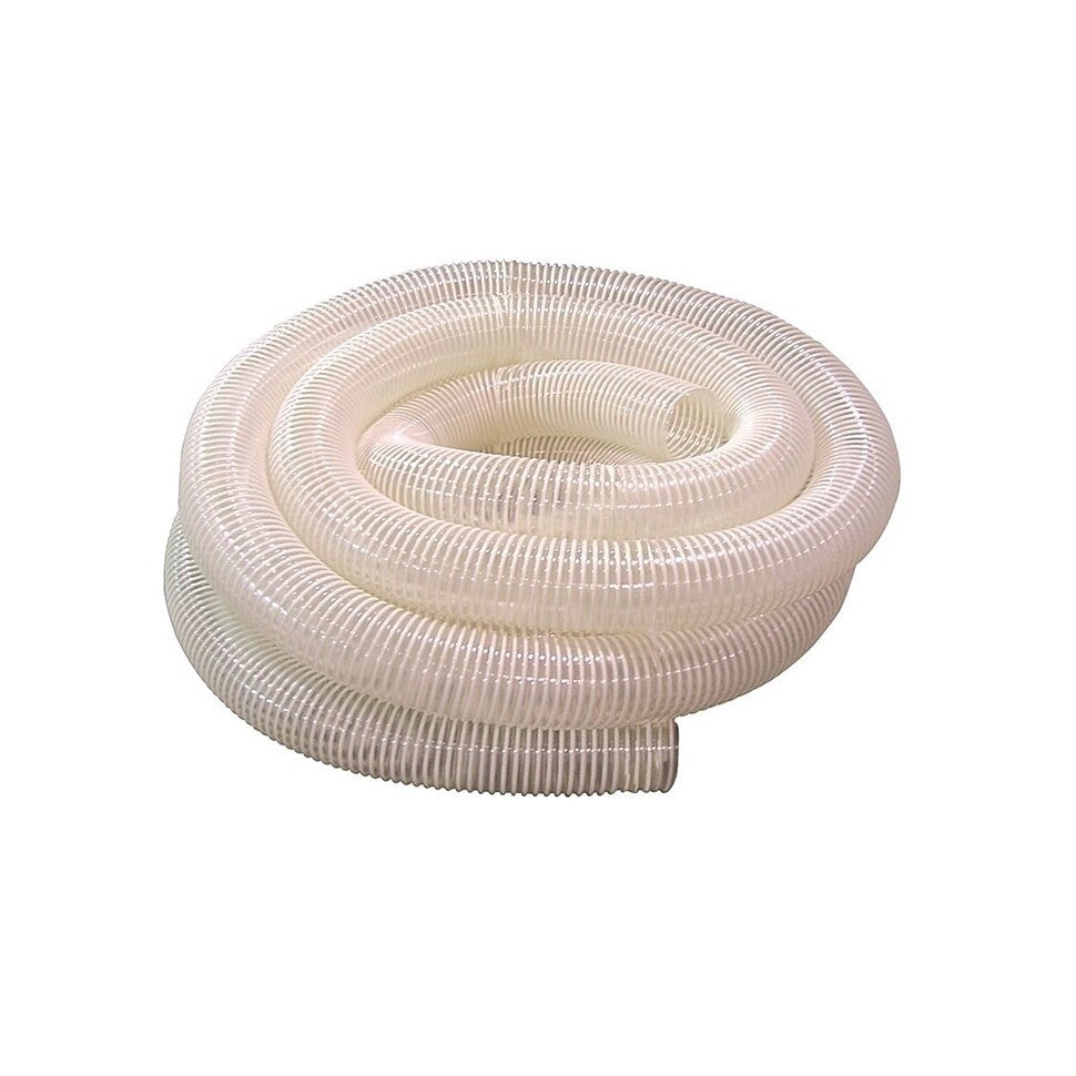 KING CANADA 4" x 50' Clear Flexible Collapsible PVC Hose