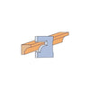 KING CANADA Cove Moulding Cutter Set No. K-4521 