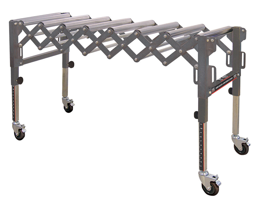 KING CANADA Extendable & Flexible Conveyor Roller Table No. KRRS-109 