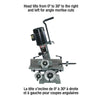 KING CANADA 1'' Hollow Chisel Mortiser w/ Tilting Head No. MA-1075ST 