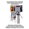 KING CANADA 17'' Long Stroke Drill Press w/ Safety Guard No. KC-119FC-LS 