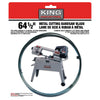 KING CANADA 64-1/2" x .025" x 1/2" - 10 TPI Metal Cutting Bandsaw Blade No. KBB-115-10 