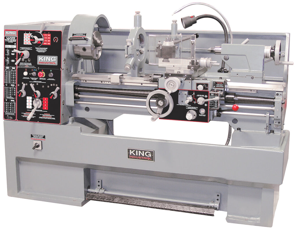 KING CANADA 16" x 40" Gearhead Metal Lathe No. KC-1640ML 