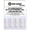 KING CANADA 4 pc. Ceramic Nozzle Kit No. KM-036 For KM-035