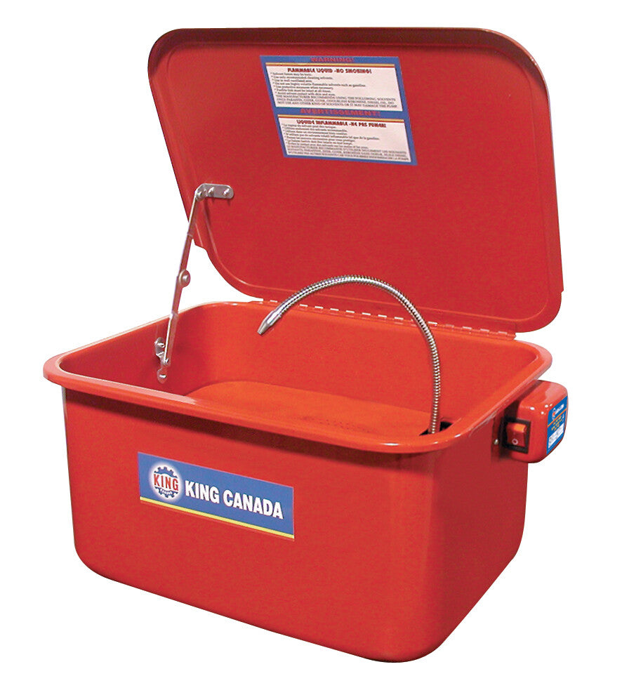 KING CANADA 5 Gallon Recirculating Parts Washer No. KPW-205 