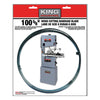 KING CANADA 100-5/8" x .025" x 1/4" - 6 TPI Wood Cutting Bandsaw Blade No. KBB-1314-6 