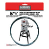 KING CANADA 67-1/2" x 0.025" x 1/4" - 6 TPI Wood Cutting Bandsaw Blade No. KBB-1014-6 