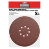 KING CANADA 5 PC. 8-7/8" -180 Grit Sanding Paper Kit No. SD-878-K-180 