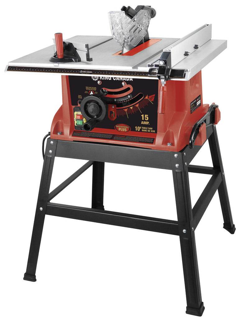 KING CANADA Performance Plus 10" Table Saw w/ Riving Knife No. KC-5006R 