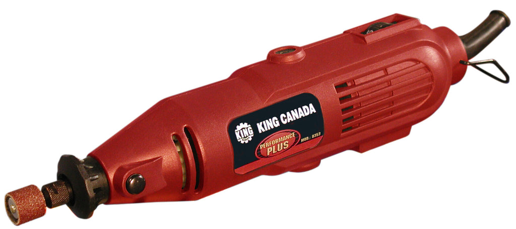 KING CANADA Performance Plus 135 Pc. Variable Speed Rotary Tool Kit No. 8353N