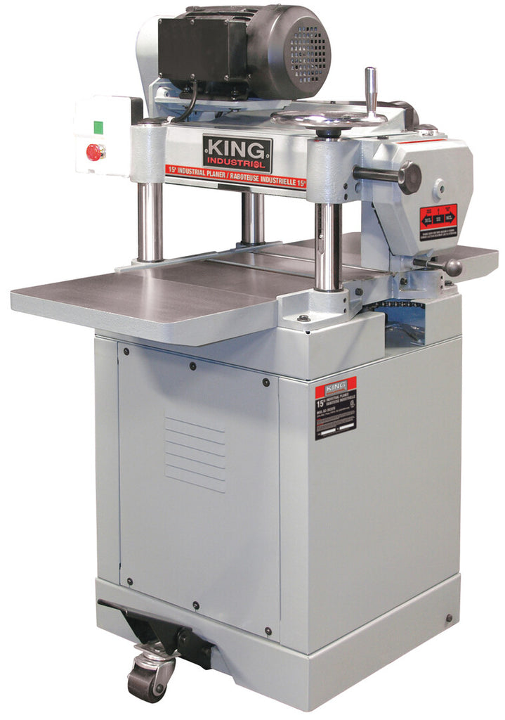 KING CANADA 15" Industrial Planer No. KC-382CFX 