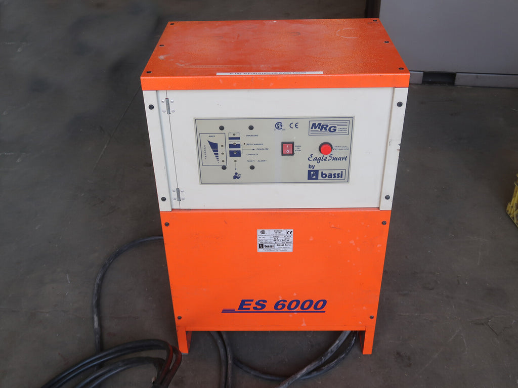 BASSI 48 Volt, 140 Amp, 9.4 AH  Battery Charger  ES6000 
