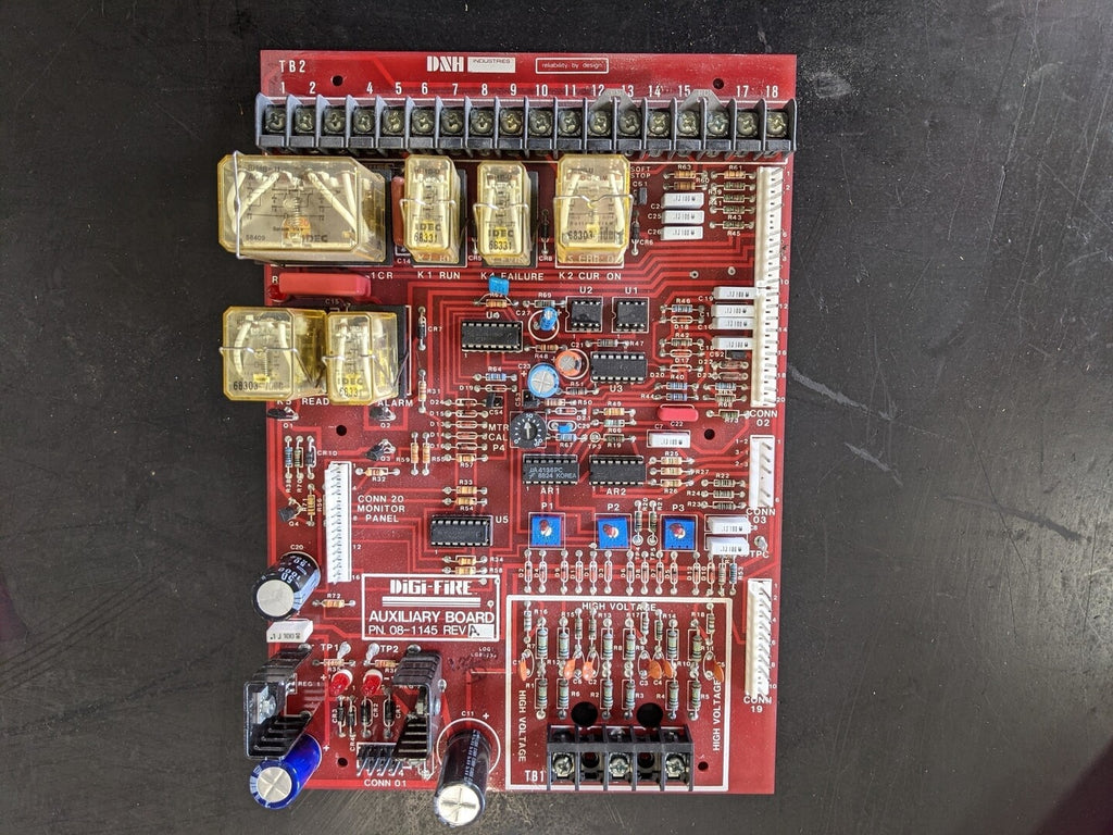 DNH INDUSTRIES Auxiliary Board 08-1145 / Rev A