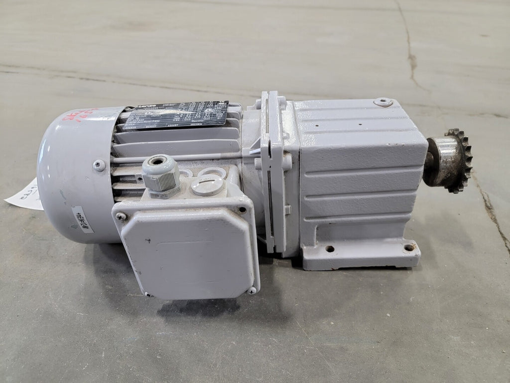 LENZE 6.400:1 Ratio Gearmotor MDEMA M071-42C