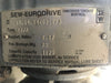 SEW 6.67:1 Ratio Gear Reducer R37A w/ 2 hp Electric Motor 