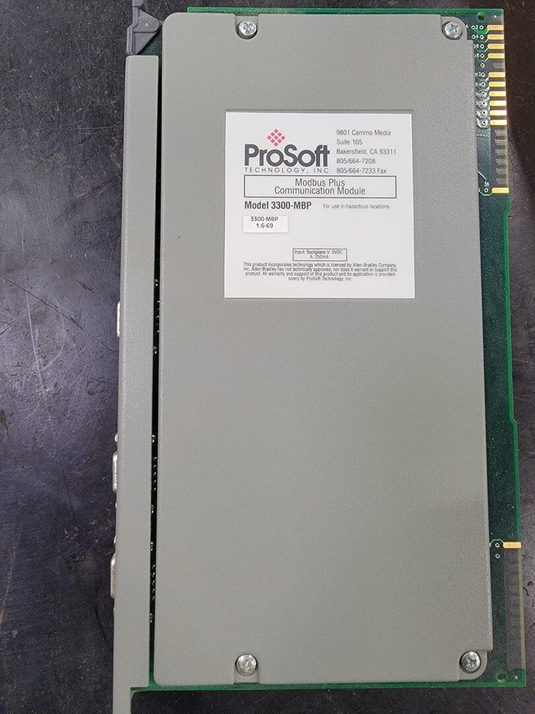 PROSOFT TECHNOLOGY Modbus Plus Communication Module 3300-MBP