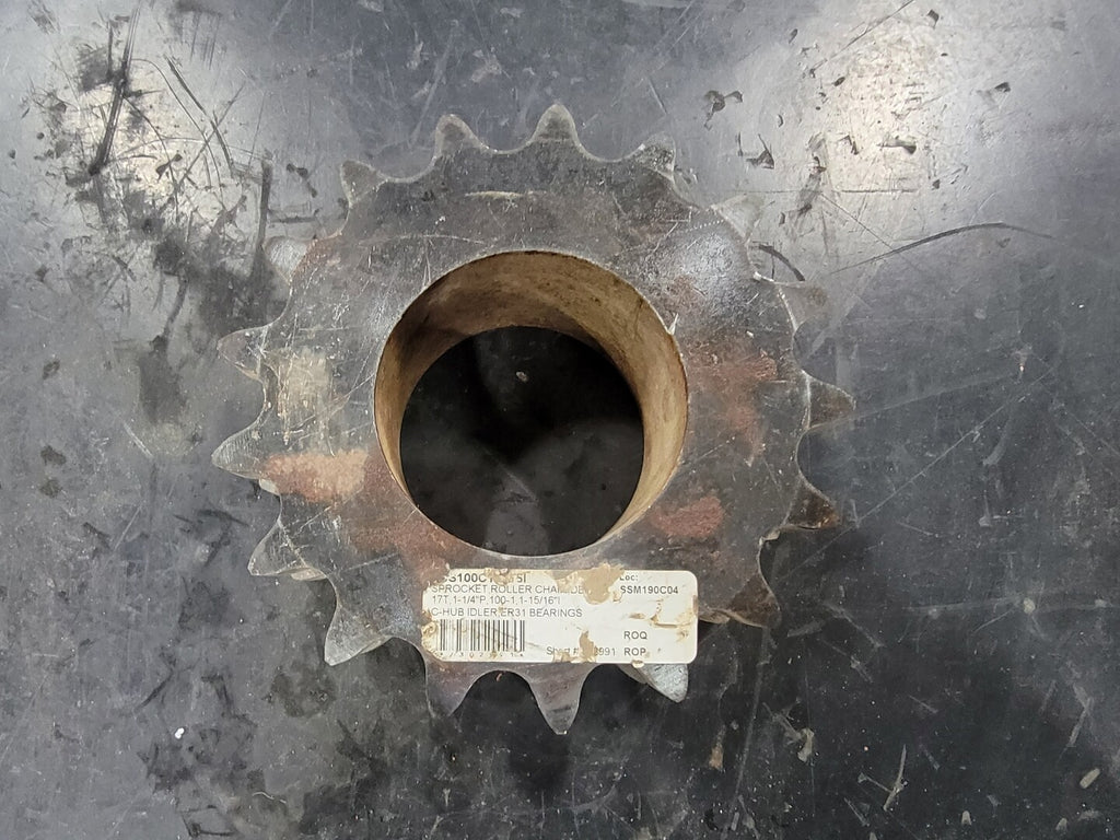 Roller Idler Chain Sprocket DS100C17