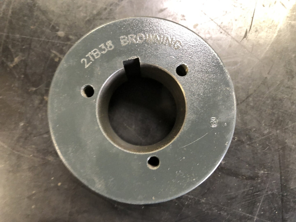 BROWNING 4.15", A/B, 2 Groove, Series P1 Belt Sheave 2TB38