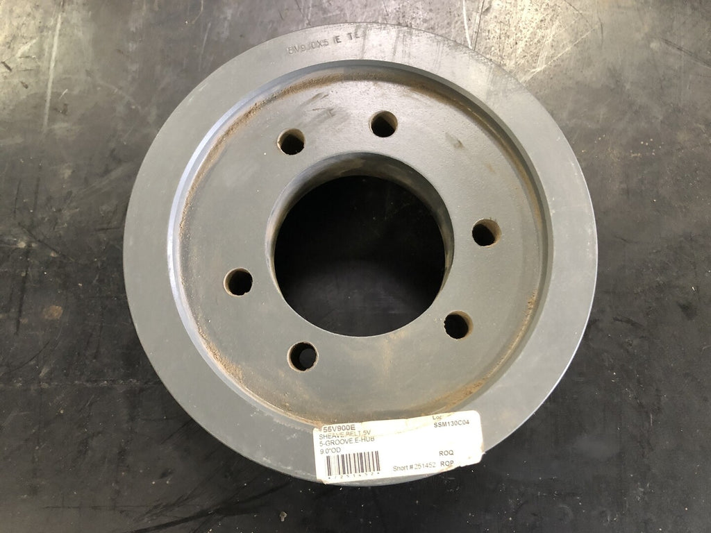 BROWNING 9", 5V, 5 Groove, Series E Belt Sheave 55V900E