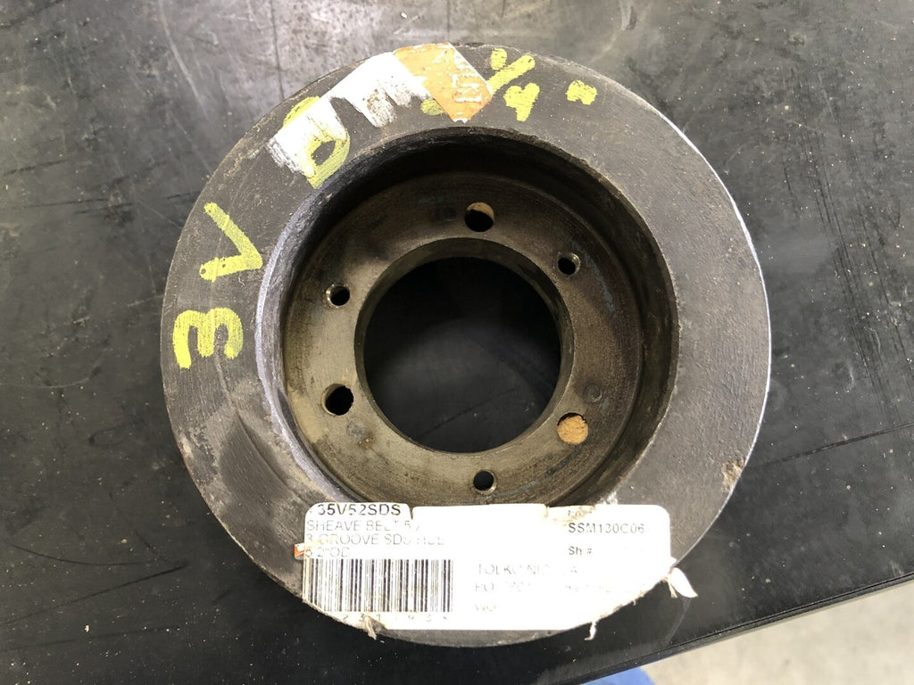 MASTER DRIVE 5.2", 5V, 3 Groove, Series SDS Belt Sheave 35V52SDS