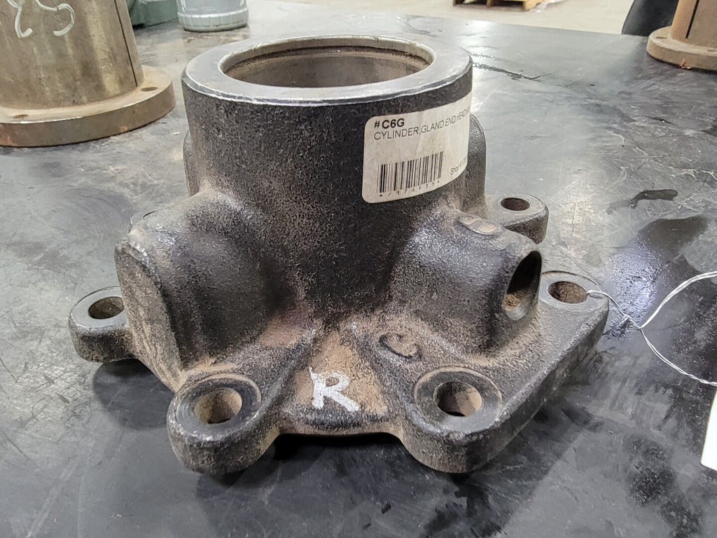 ROYAL ELECTRIC 6" Bore Rod End/ Gland End Cylinder Head C6G for R-Series Model