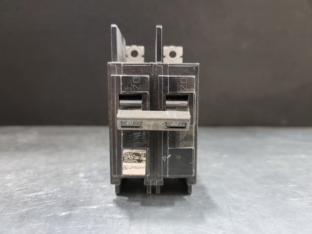 SIEMENS 20 Amp, 2 Pole, 120/240 Volts Circuit Breaker B22M020H