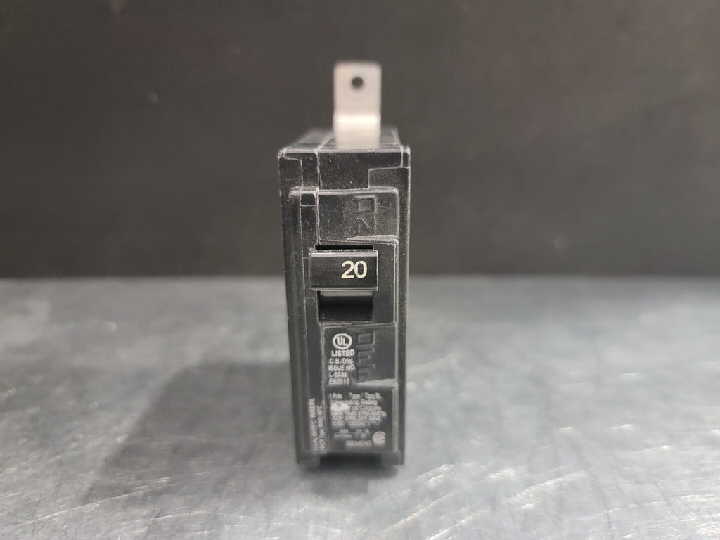 SIEMENS 20 Amp, 1 Pole, 120/240 Volts Circuit Breaker B120