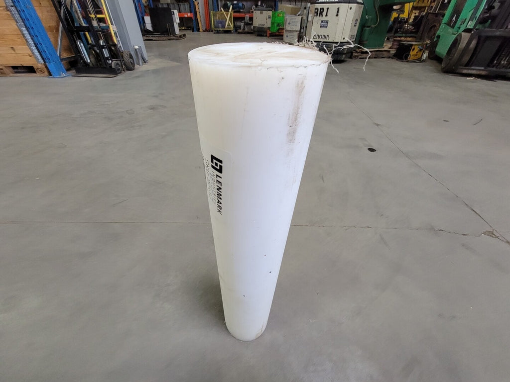 REDWOOD PLASTIC 4-1/2" Dia. x 2 ft UHMW Polyethylene Round Bar UHR045 