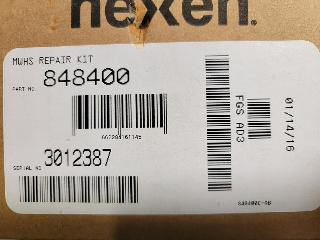 NEXEN MWHS 8" Clutch Repair Kit No. 848400