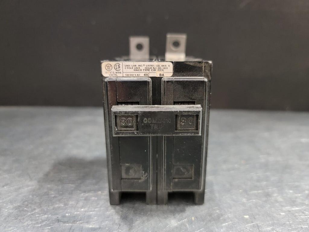WESTINGHOUSE 30 Amp, 2 Pole, 120/240 Volts Circuit Breaker BA230