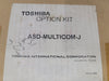 TOSHIBA Option Kit No. ASD-MULTICON-J, PN658763P905, Order No. P65826007G90, VFA7X-2607