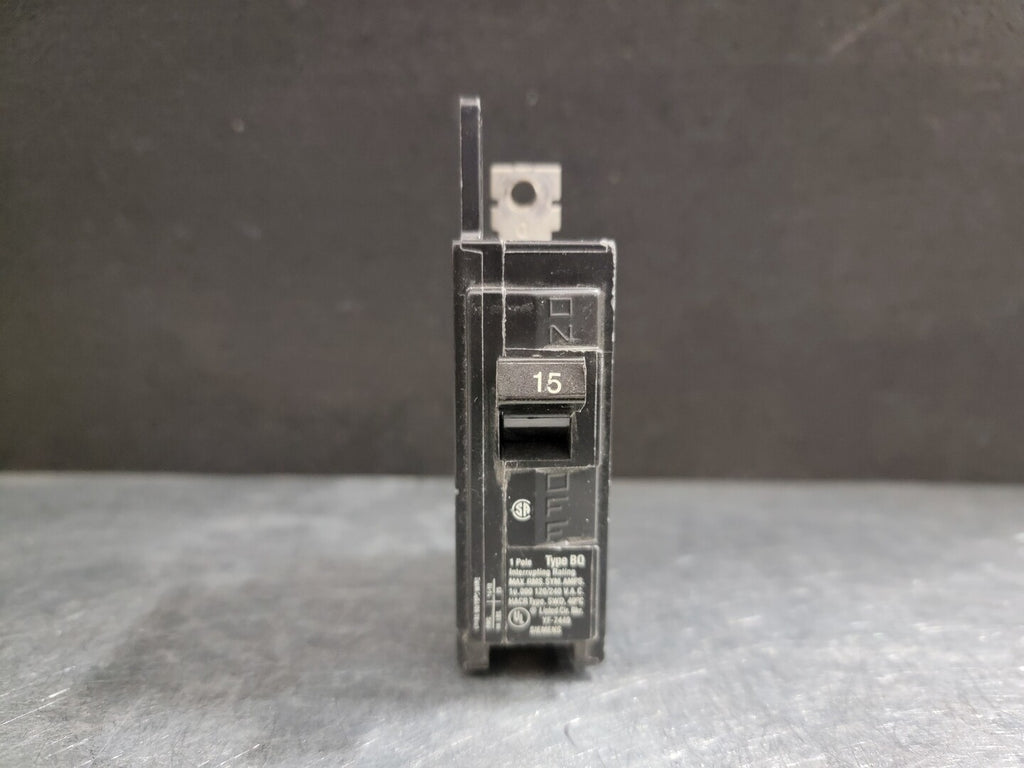 SIEMENS 15 Amp, 1 Pole, 120/240 volts Circuit Breaker BQ1B015
