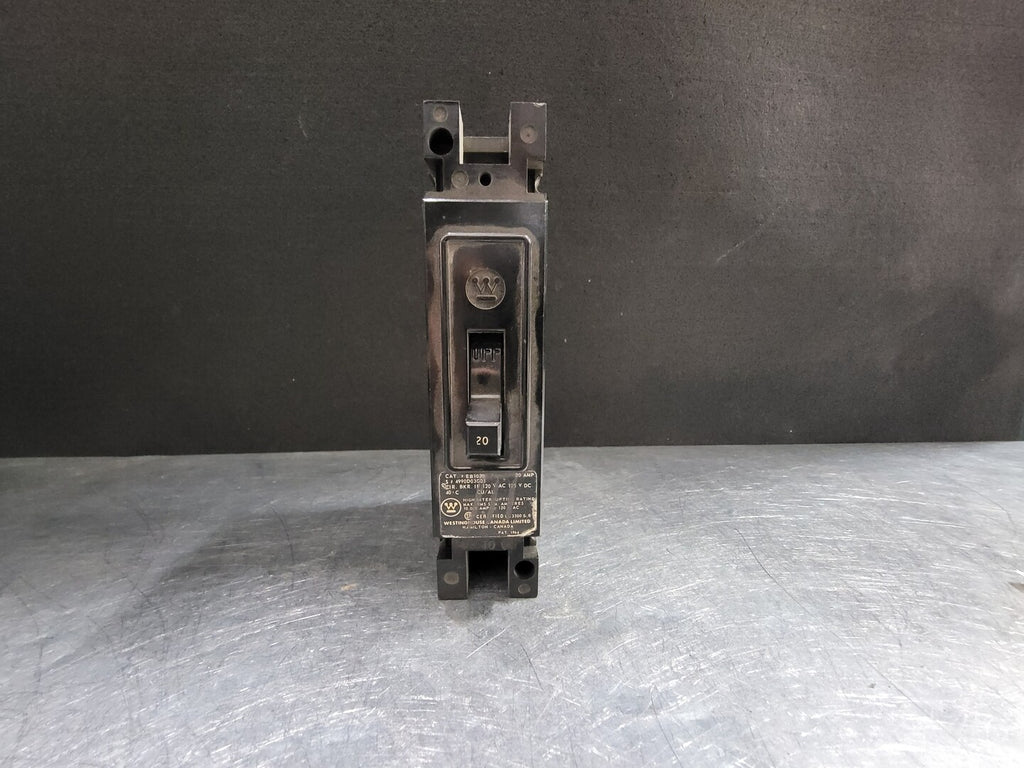 WESTINGHOUSE 20 Amp, 1 Pole, 240 volts Circuit Breaker EB1020