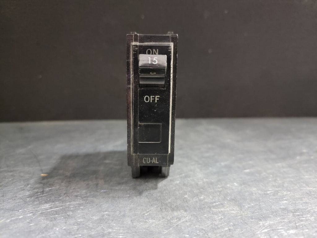 GENERAL ELECTRIC 15 Amp, 1 Pole, 240 volts Circuit Breaker TQL115AC