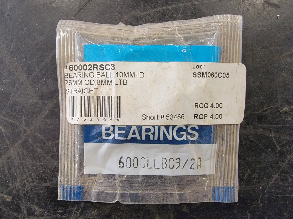 Deep Groove Ball Bearing 6000LLBC3