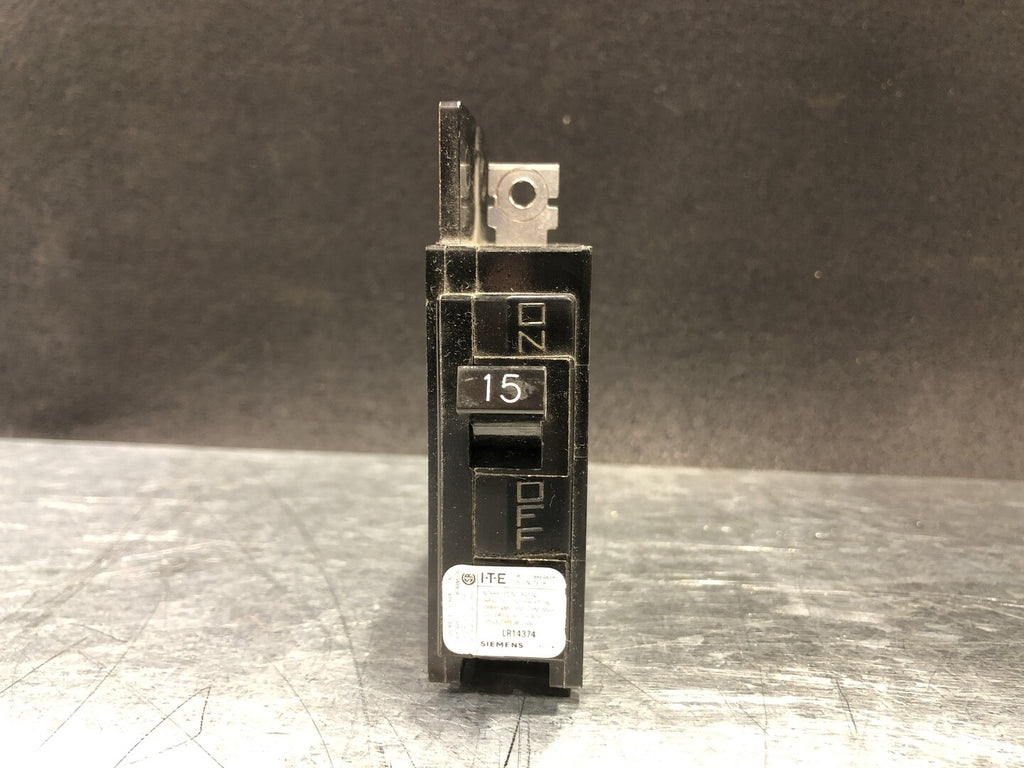 SIEMENS 15 Amp, 1 Pole, 120/240 volts Circuit Breaker BQ1B015