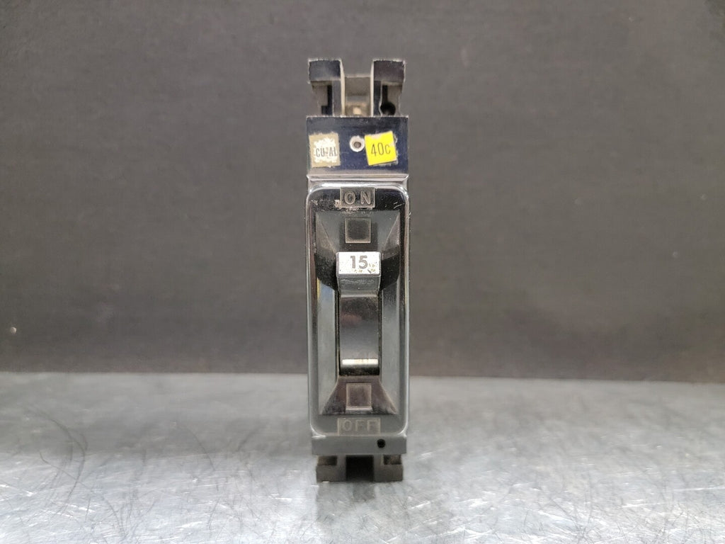 FEDERAL PIONEER 15 Amp, 1 Pole, 346 volts Circuit Breaker NEF311015